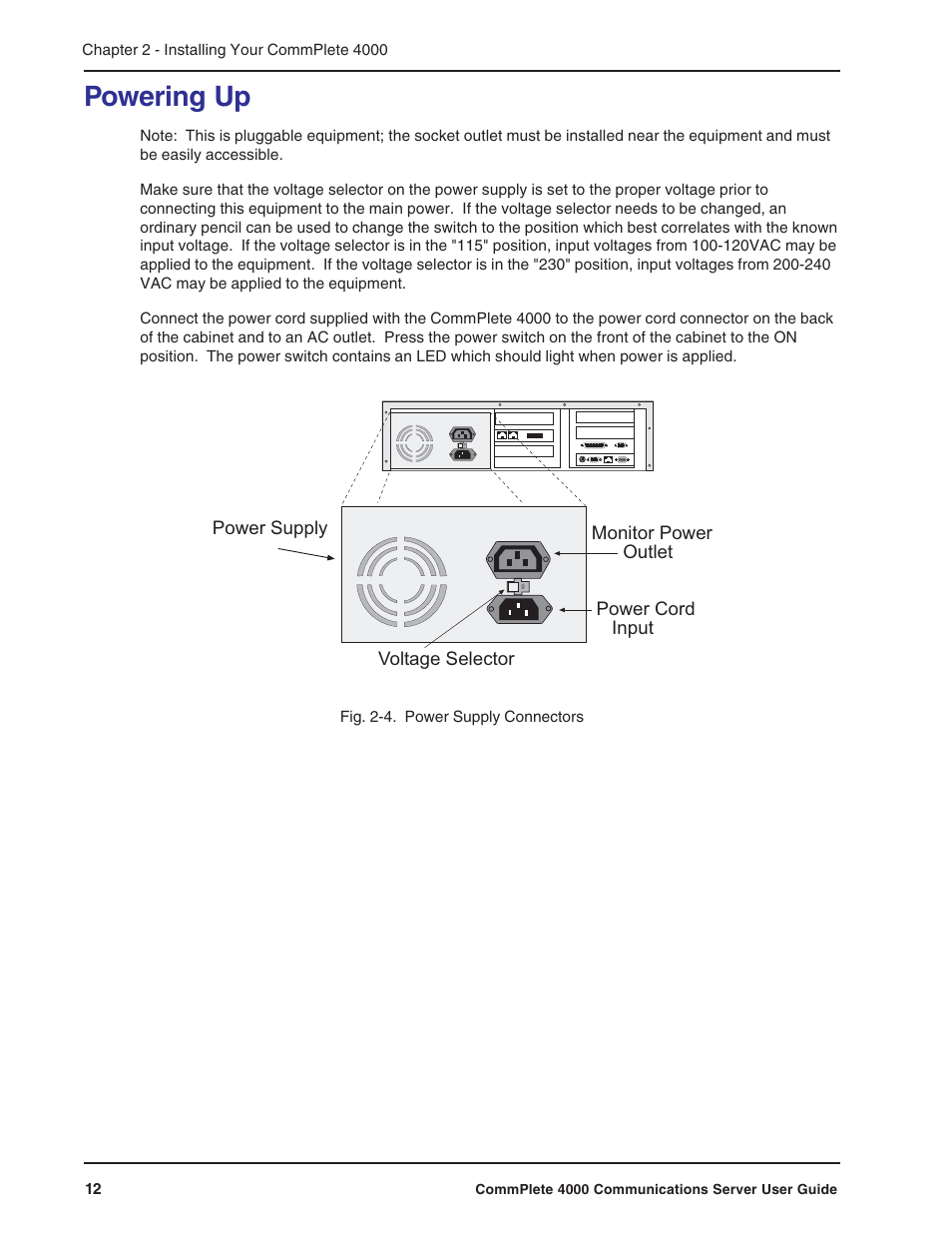 Powering up, Serial card upgrades | Multi-Tech Systems Hub User Manual | Page 12 / 40