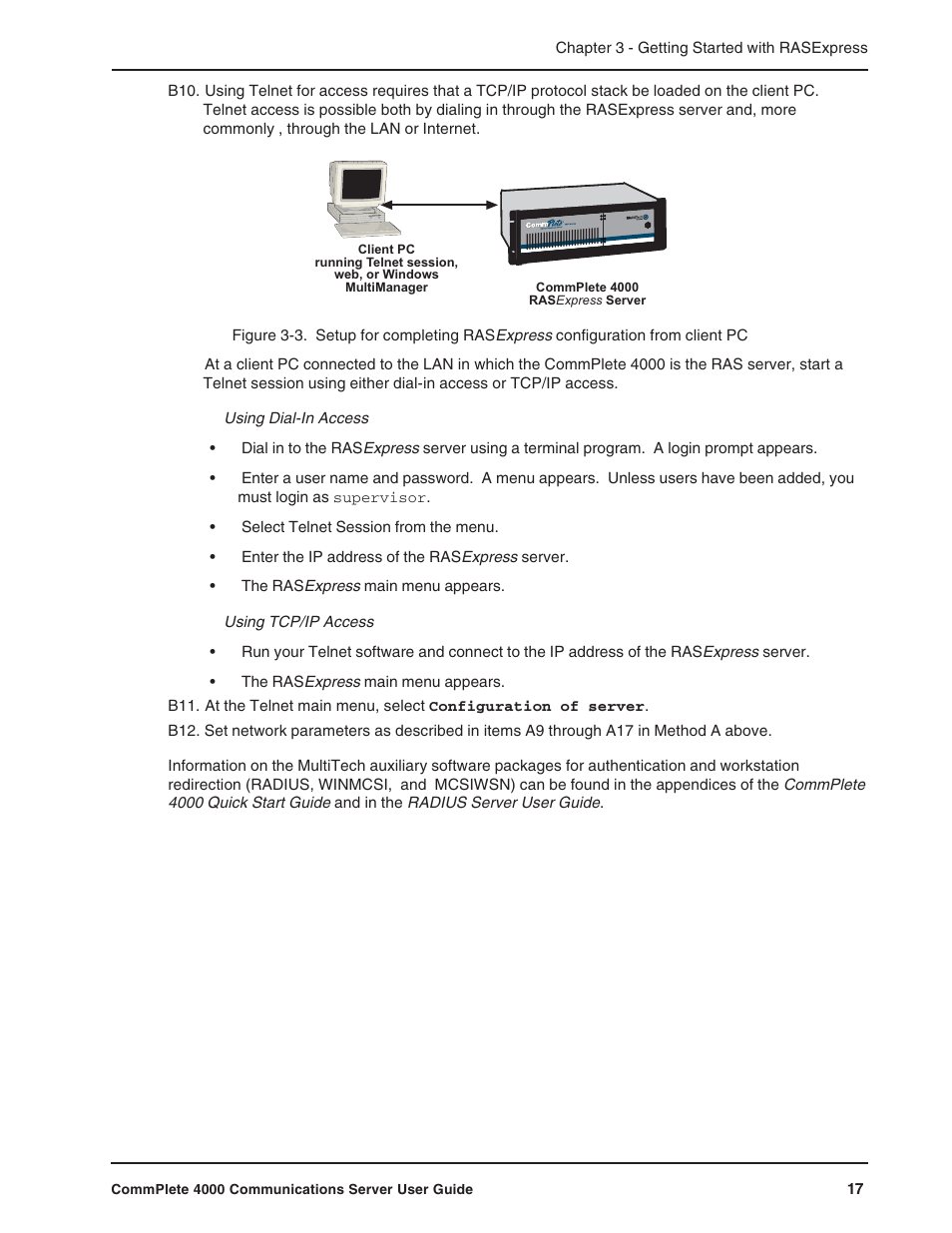 Multi-Tech Systems Hub User Manual | Page 17 / 40