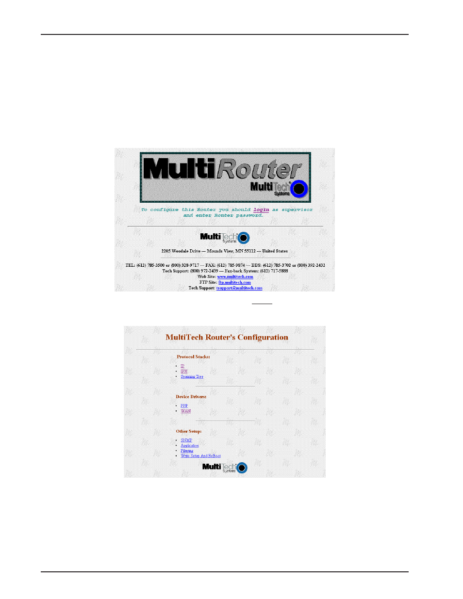 Web browser management | Multi-Tech Systems MTASR3-200 User Manual | Page 46 / 82