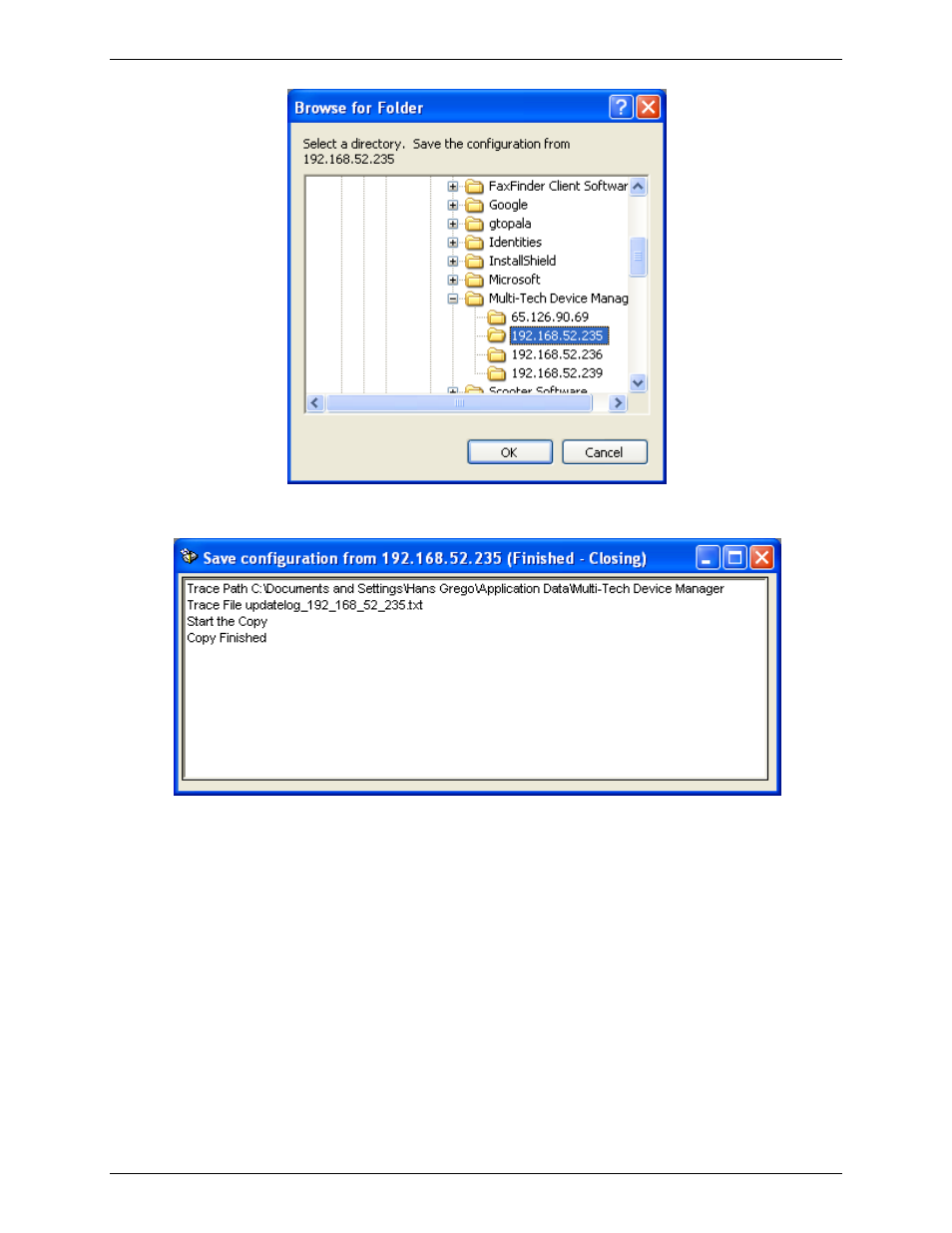 Multi-Tech Systems Multi-Tech FaxFinder FF820 User Manual | Page 167 / 207