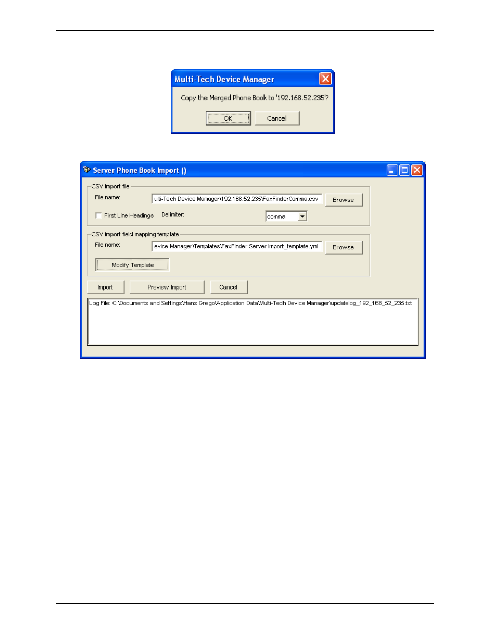 Multi-Tech Systems Multi-Tech FaxFinder FF820 User Manual | Page 170 / 207