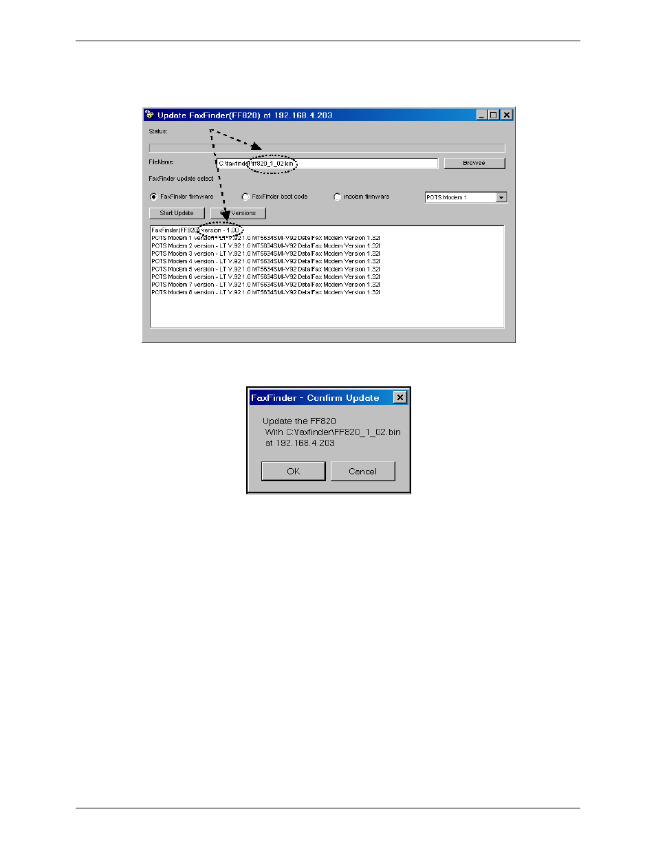 Multi-Tech Systems Multi-Tech FaxFinder FF820 User Manual | Page 180 / 207
