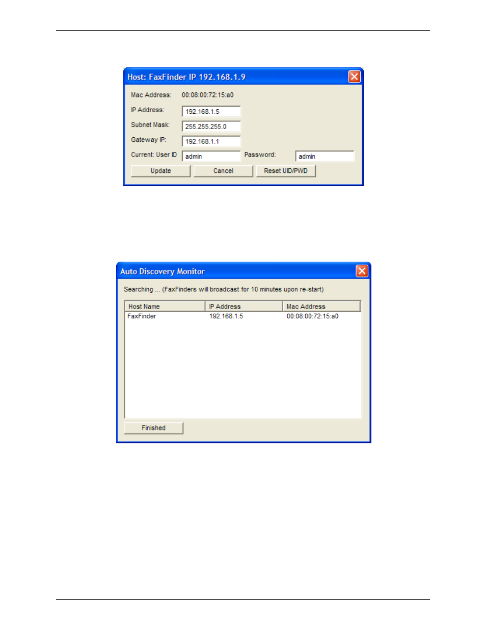 Multi-Tech Systems Multi-Tech FaxFinder FF820 User Manual | Page 29 / 207