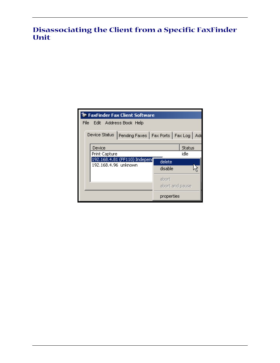 Multi-Tech Systems Multi-Tech FaxFinder FF820 User Manual | Page 65 / 207