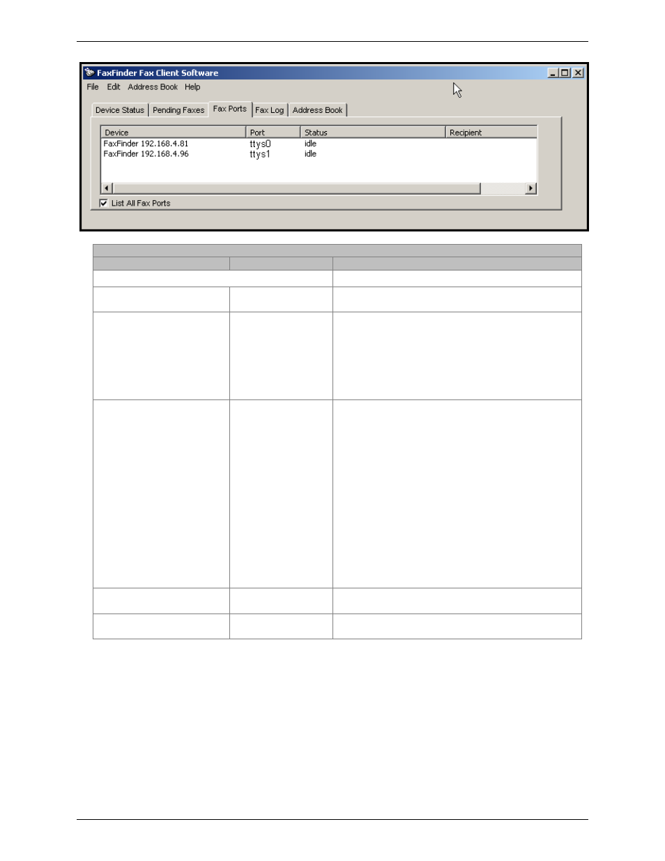 Multi-Tech Systems Multi-Tech FaxFinder FF820 User Manual | Page 75 / 207