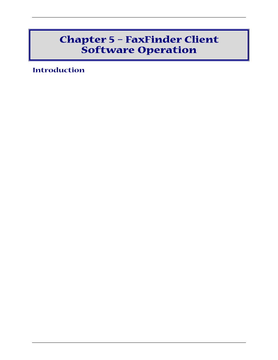 Chapter 5 – faxfinder client software operation | Multi-Tech Systems Multi-Tech FaxFinder FF820 User Manual | Page 79 / 207