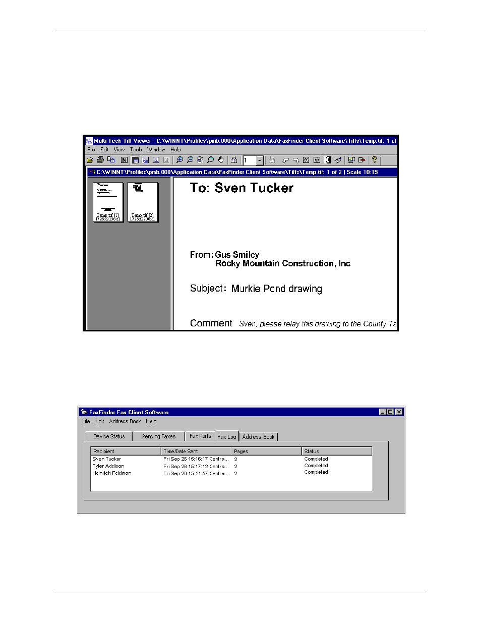 Multi-Tech Systems Multi-Tech FaxFinder FF820 User Manual | Page 85 / 207