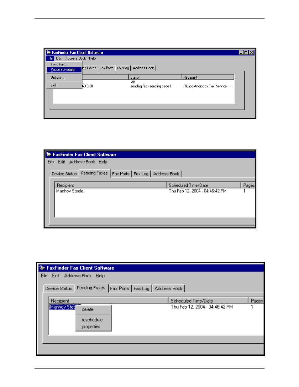 Multi-Tech Systems Multi-Tech FaxFinder FF820 User Manual | Page 89 / 207