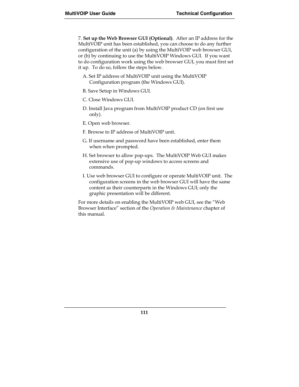 Multi-Tech Systems MVP210-SS User Manual | Page 111 / 415