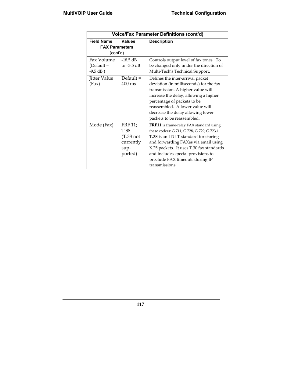 Multi-Tech Systems MVP210-SS User Manual | Page 117 / 415