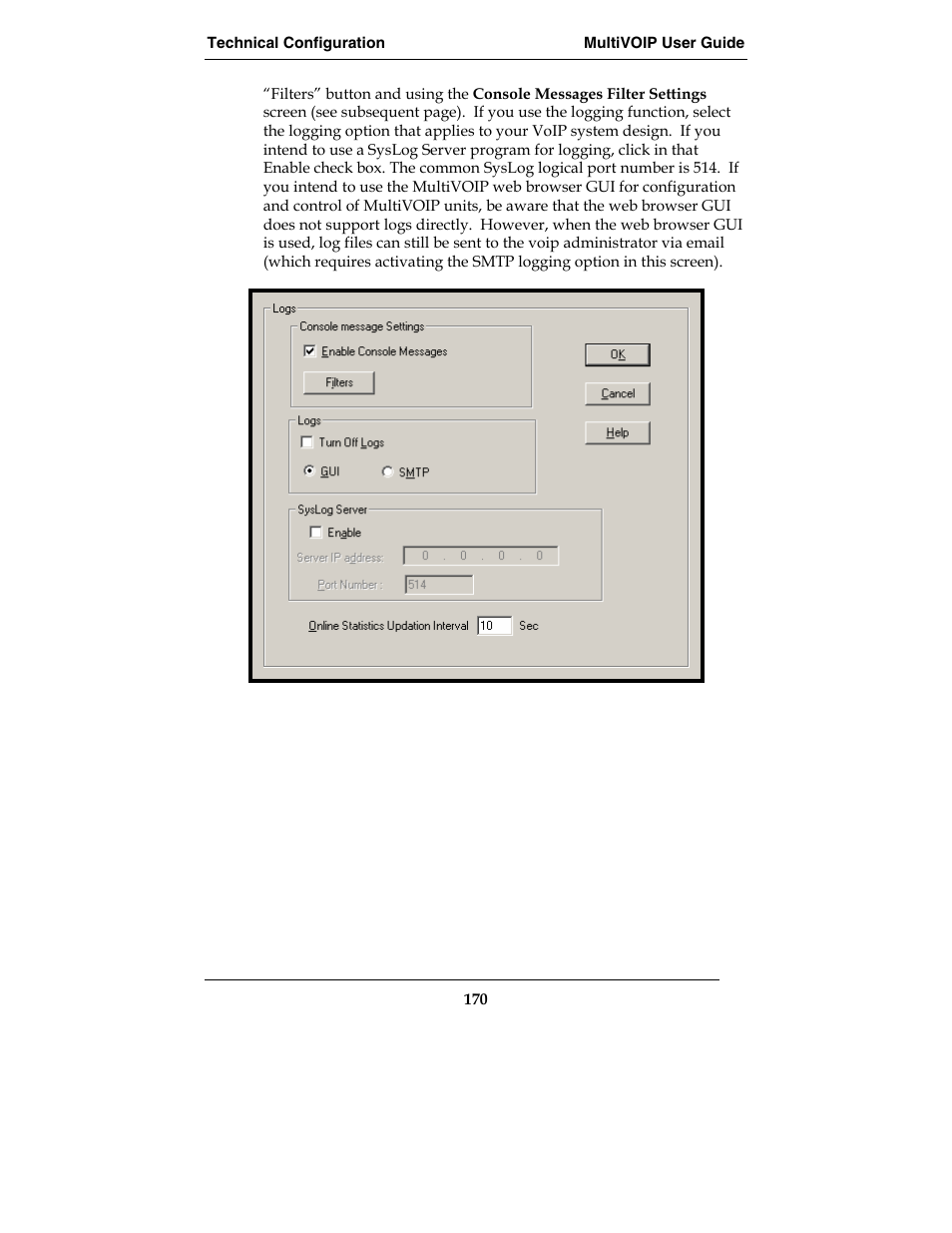 Multi-Tech Systems MVP210-SS User Manual | Page 170 / 415