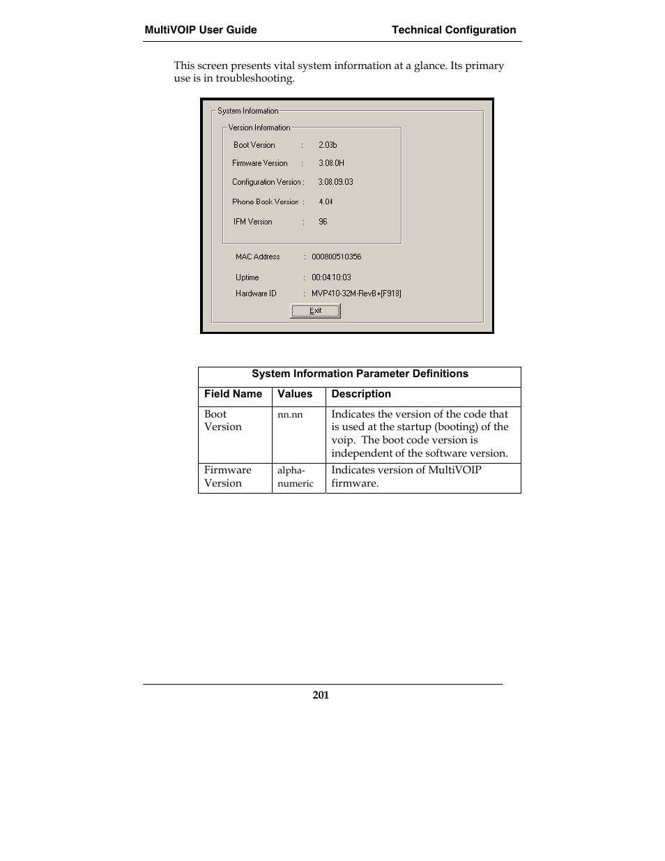 Multi-Tech Systems MVP210-SS User Manual | Page 201 / 415