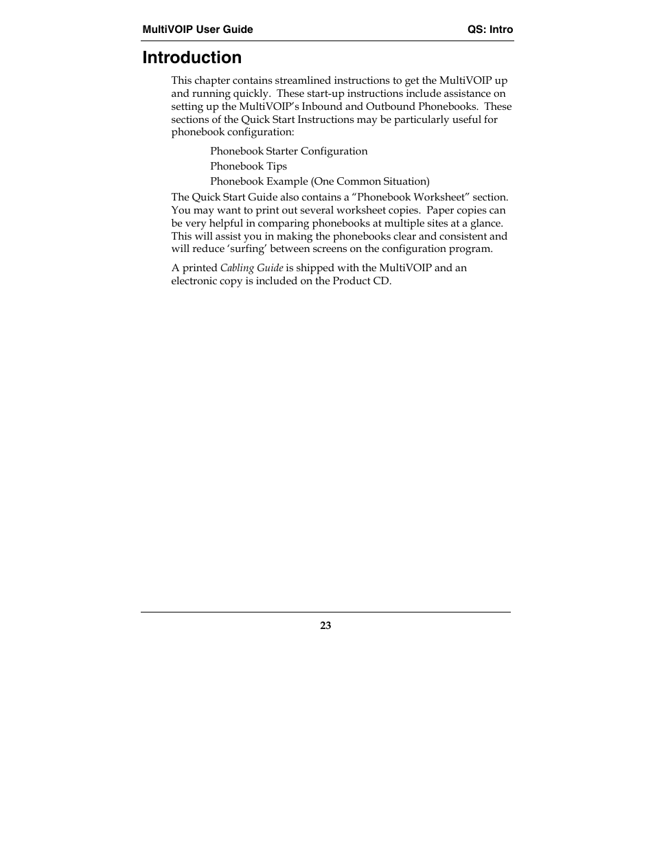 Introduction | Multi-Tech Systems MVP210-SS User Manual | Page 23 / 415