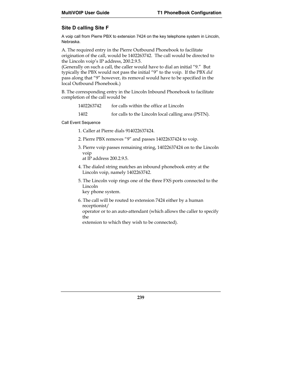 Multi-Tech Systems MVP210-SS User Manual | Page 239 / 415