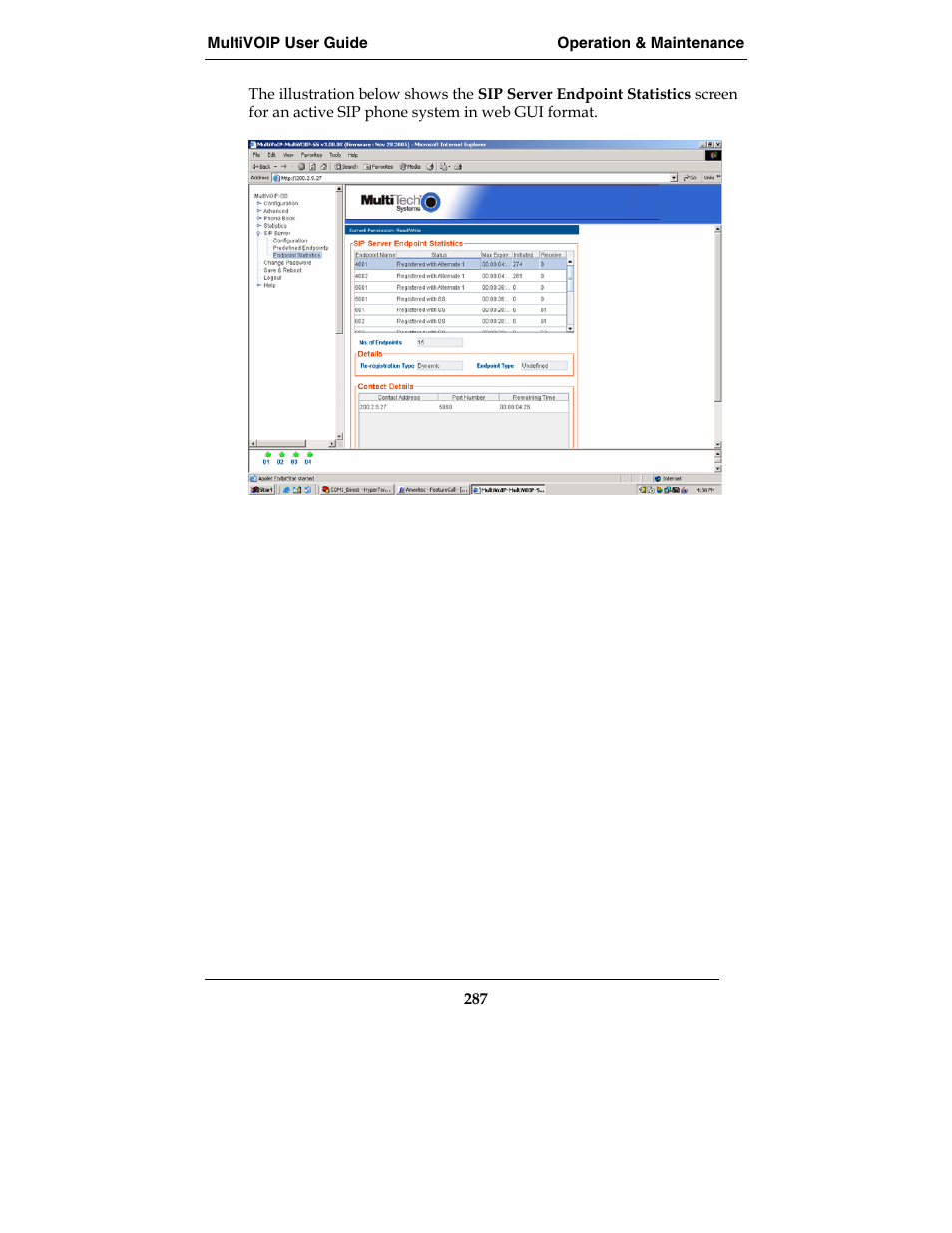 Multi-Tech Systems MVP210-SS User Manual | Page 287 / 415