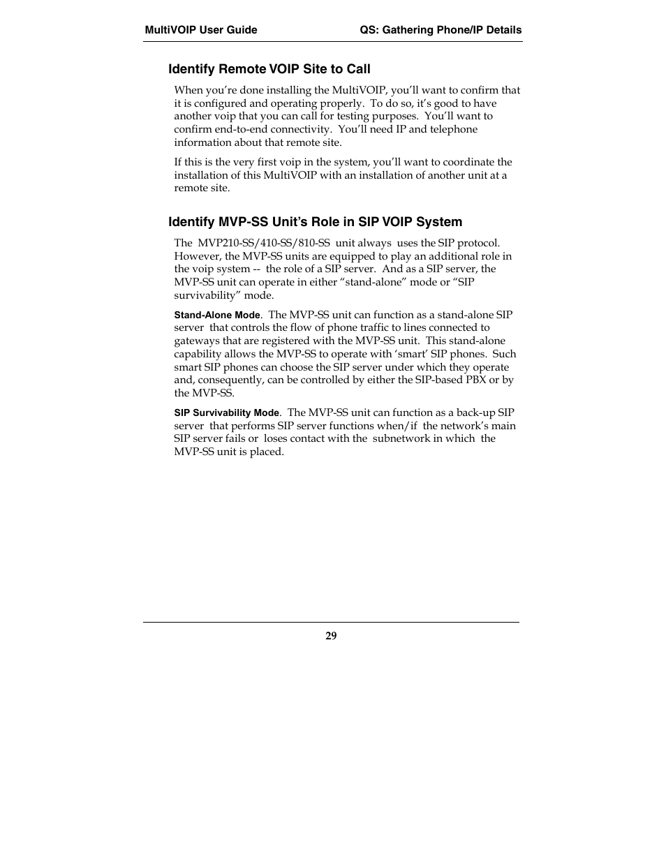 Multi-Tech Systems MVP210-SS User Manual | Page 29 / 415
