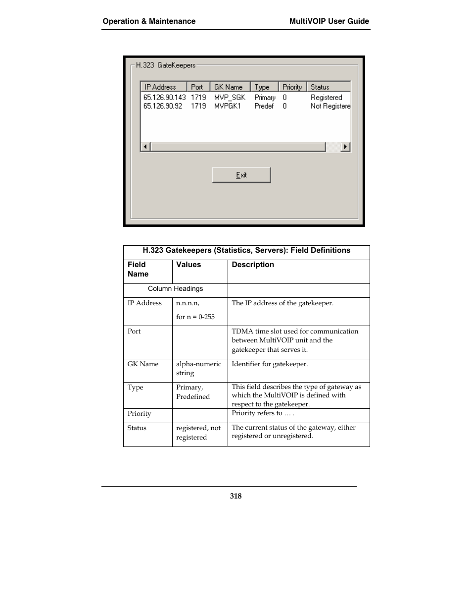 Multi-Tech Systems MVP210-SS User Manual | Page 318 / 415