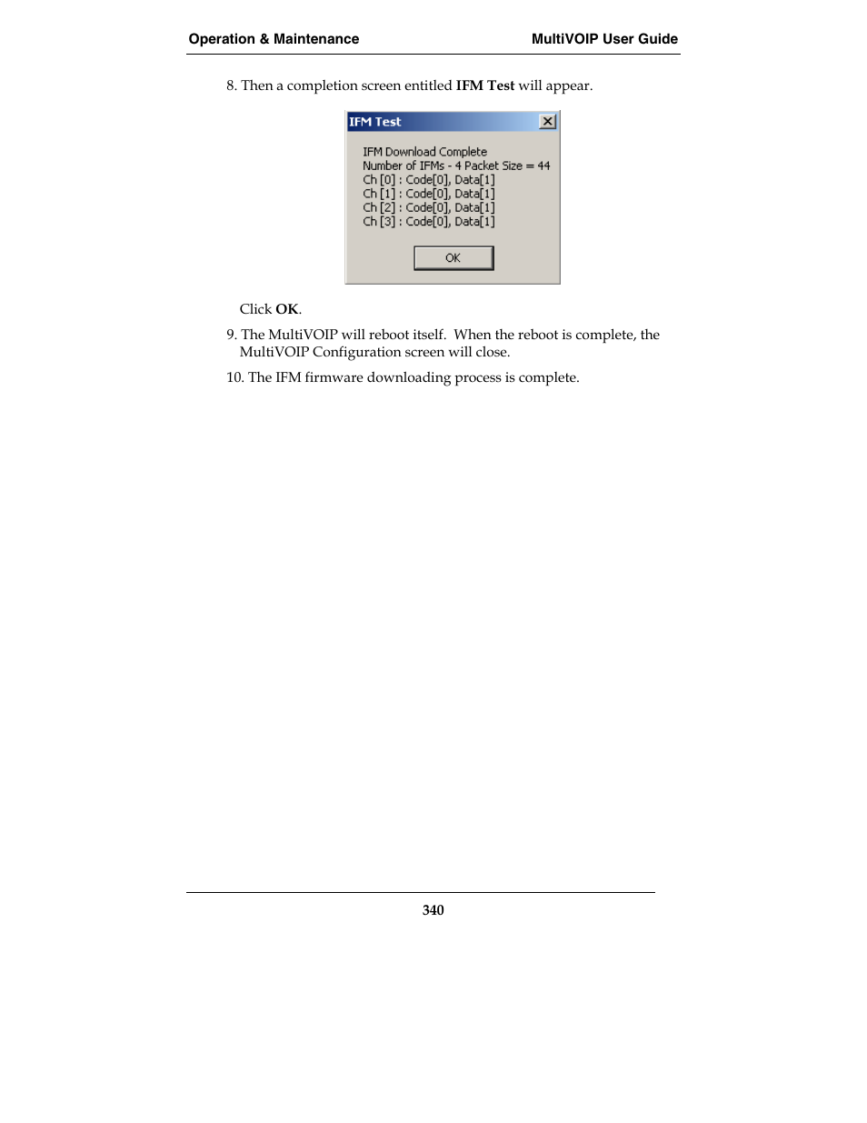 Multi-Tech Systems MVP210-SS User Manual | Page 340 / 415