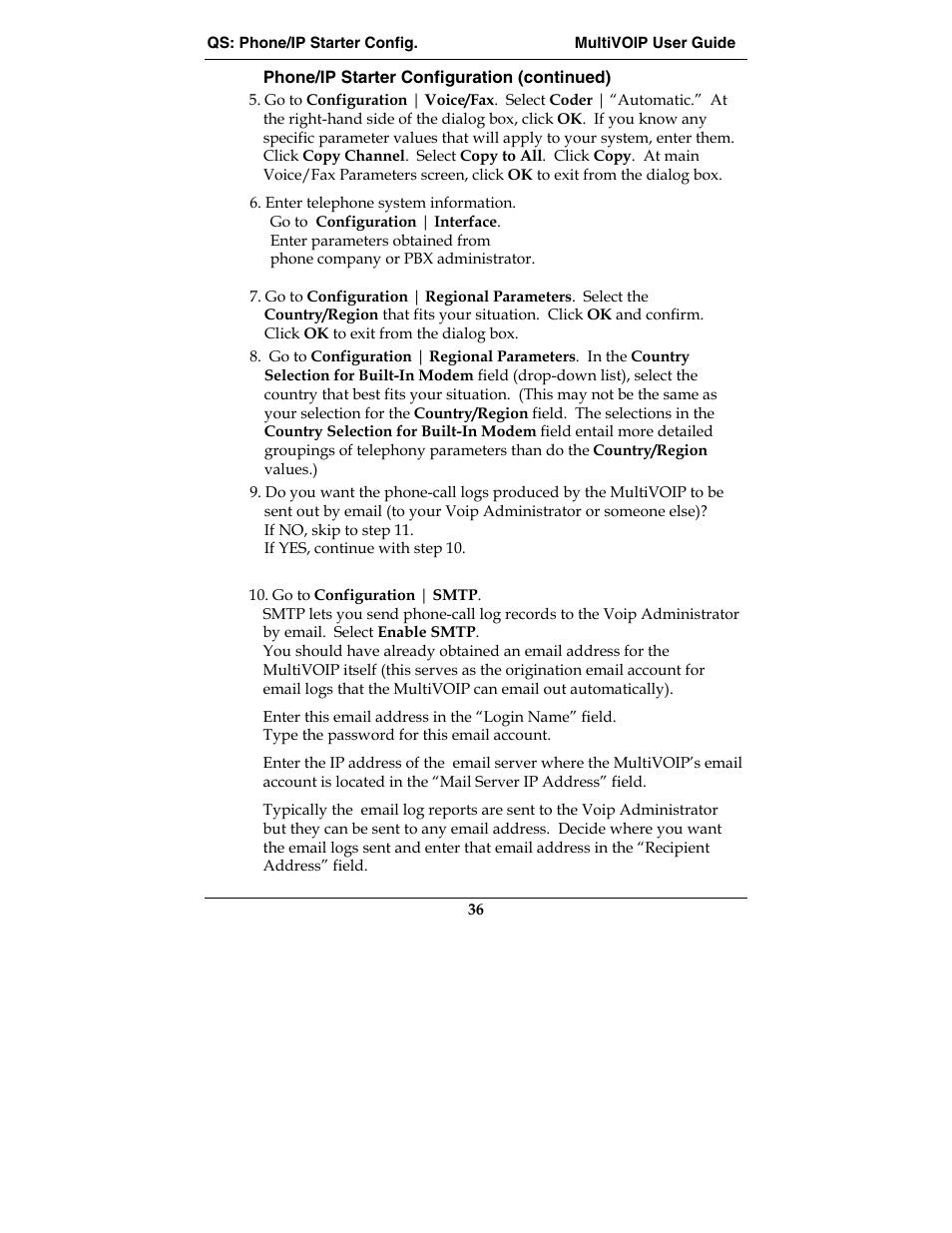 Multi-Tech Systems MVP210-SS User Manual | Page 36 / 415