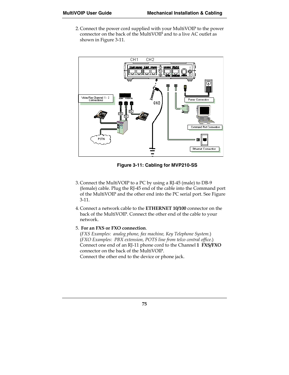 Multi-Tech Systems MVP210-SS User Manual | Page 75 / 415