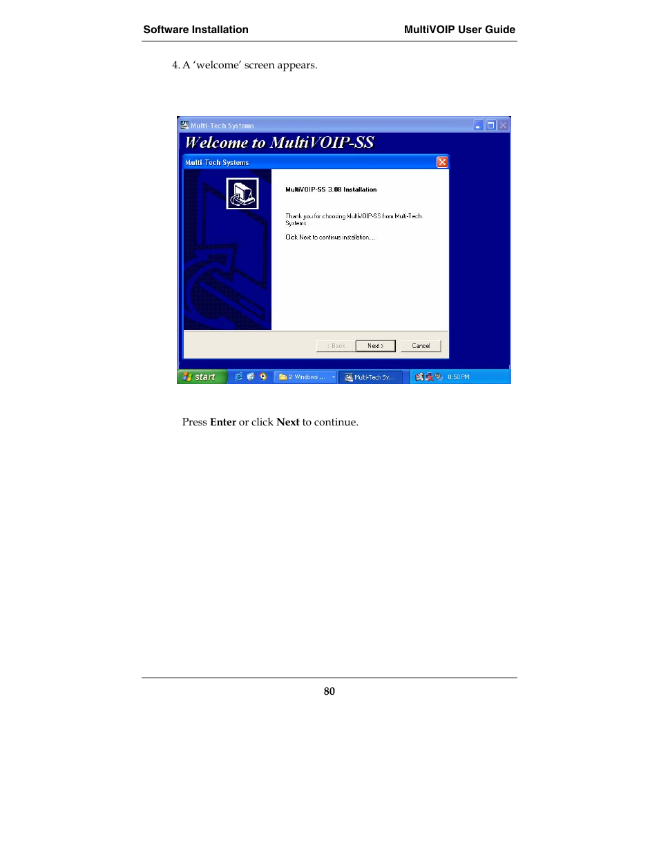 Multi-Tech Systems MVP210-SS User Manual | Page 80 / 415