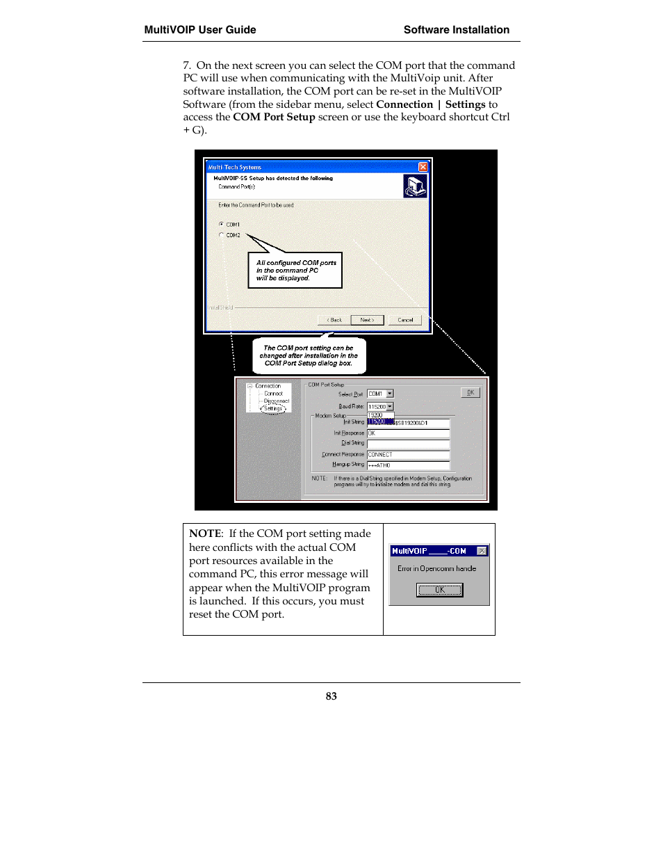 Multi-Tech Systems MVP210-SS User Manual | Page 83 / 415