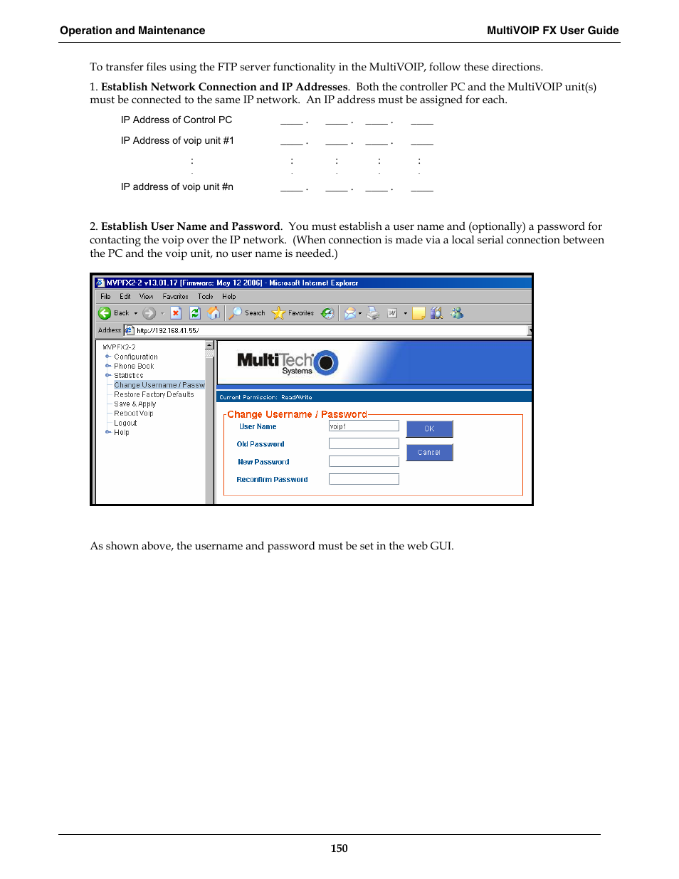 Multi-Tech Systems MVPFX2-2 User Manual | Page 150 / 193