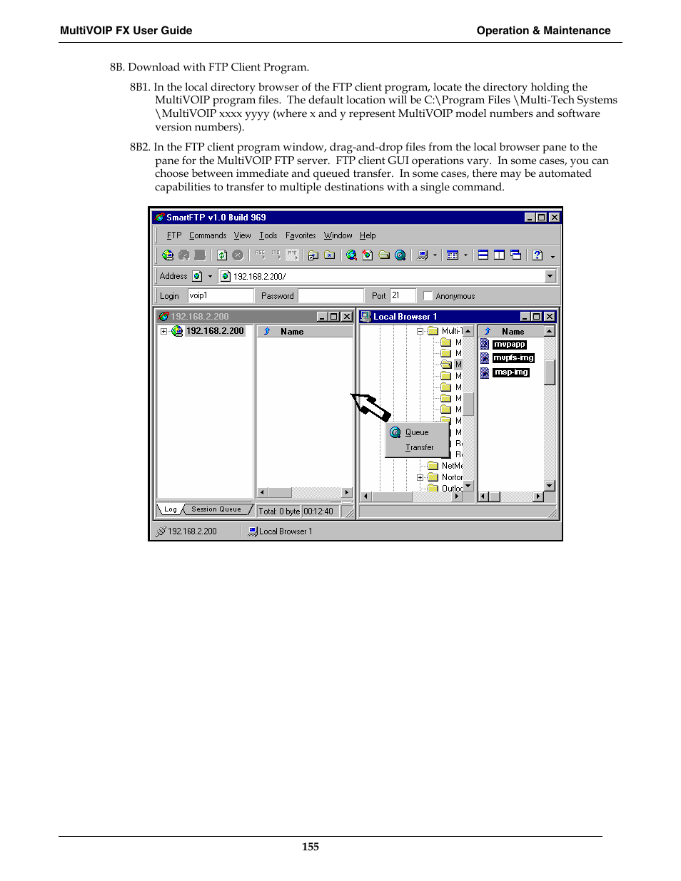 Multi-Tech Systems MVPFX2-2 User Manual | Page 155 / 193