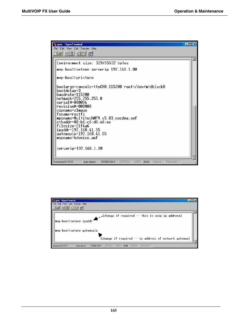 Multi-Tech Systems MVPFX2-2 User Manual | Page 165 / 193