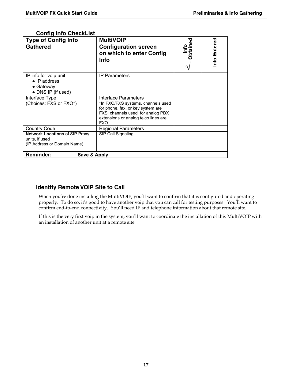 Multi-Tech Systems MVPFX2-2 User Manual | Page 17 / 193