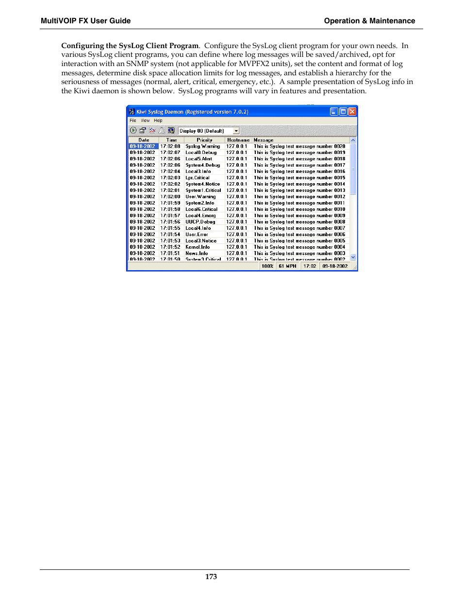 Multi-Tech Systems MVPFX2-2 User Manual | Page 173 / 193