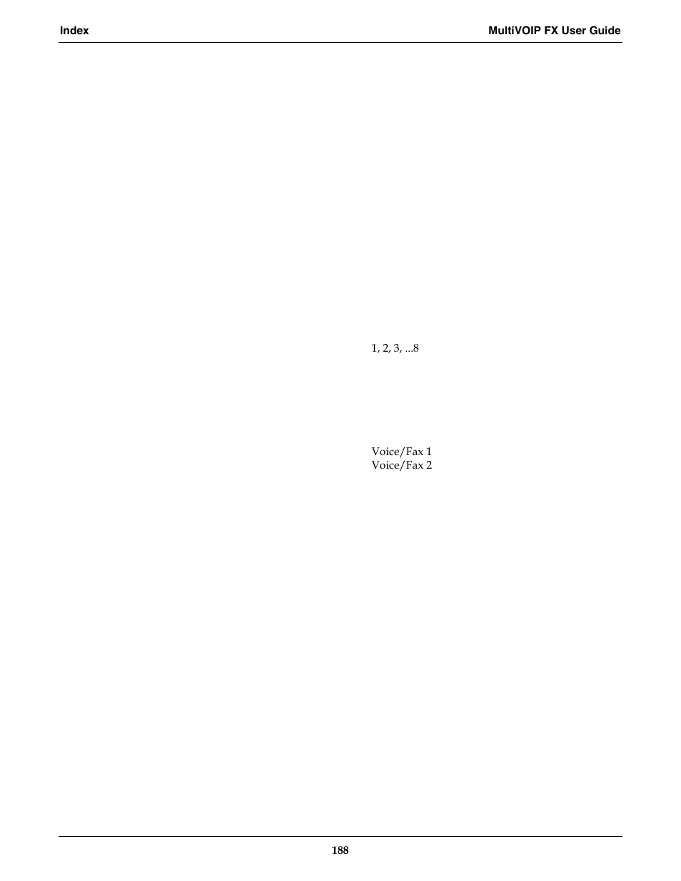 Multi-Tech Systems MVPFX2-2 User Manual | Page 188 / 193