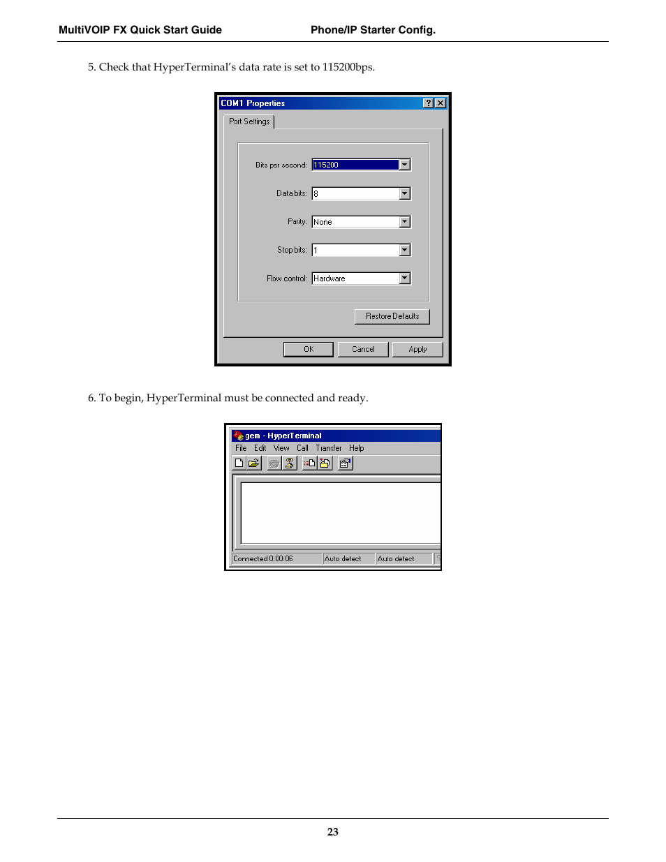 Multi-Tech Systems MVPFX2-2 User Manual | Page 23 / 193