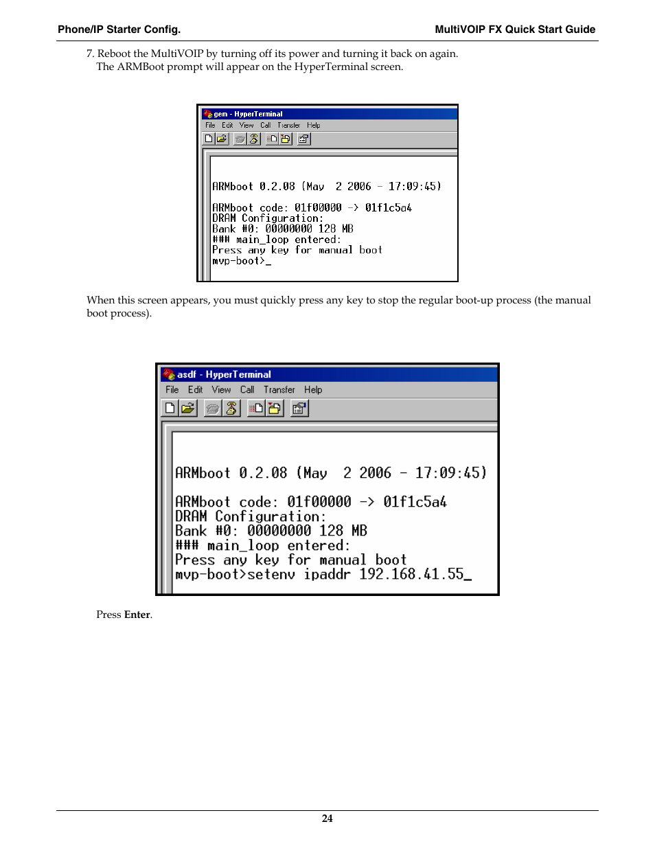 Multi-Tech Systems MVPFX2-2 User Manual | Page 24 / 193