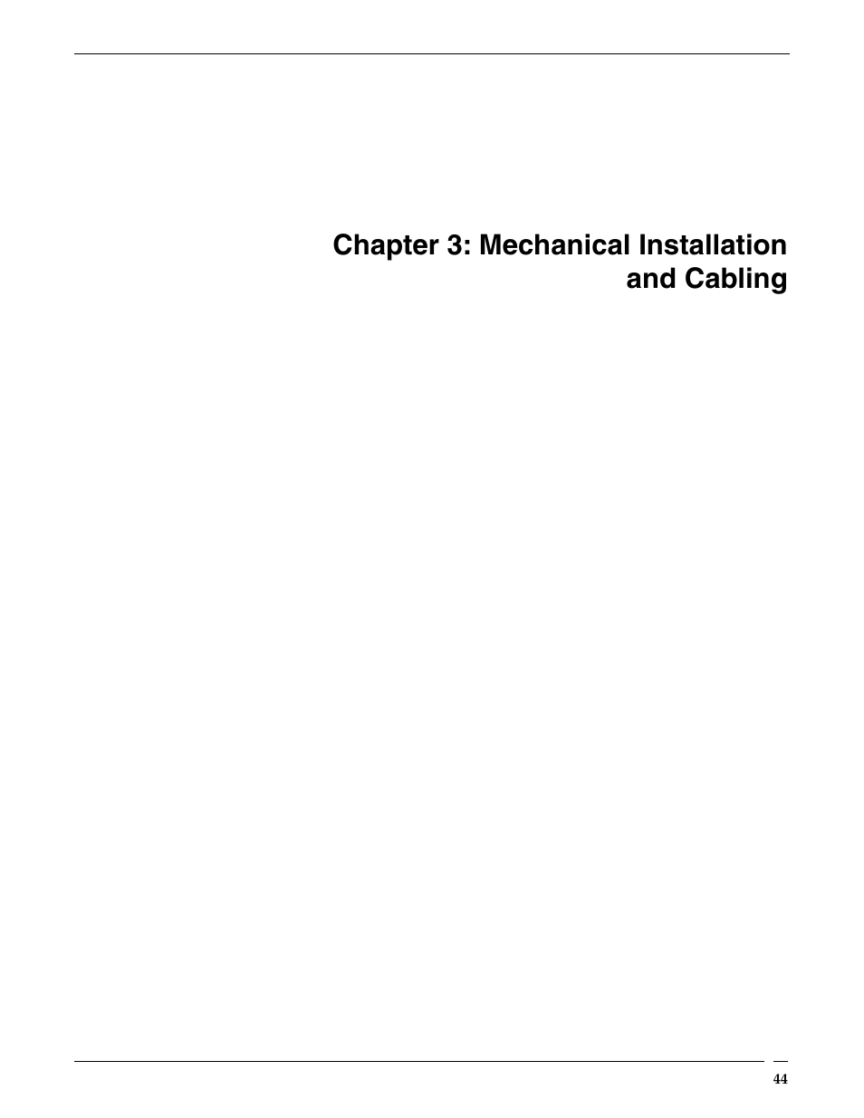 Chapter 3: mechanical installation and cabling | Multi-Tech Systems MVPFX2-2 User Manual | Page 44 / 193