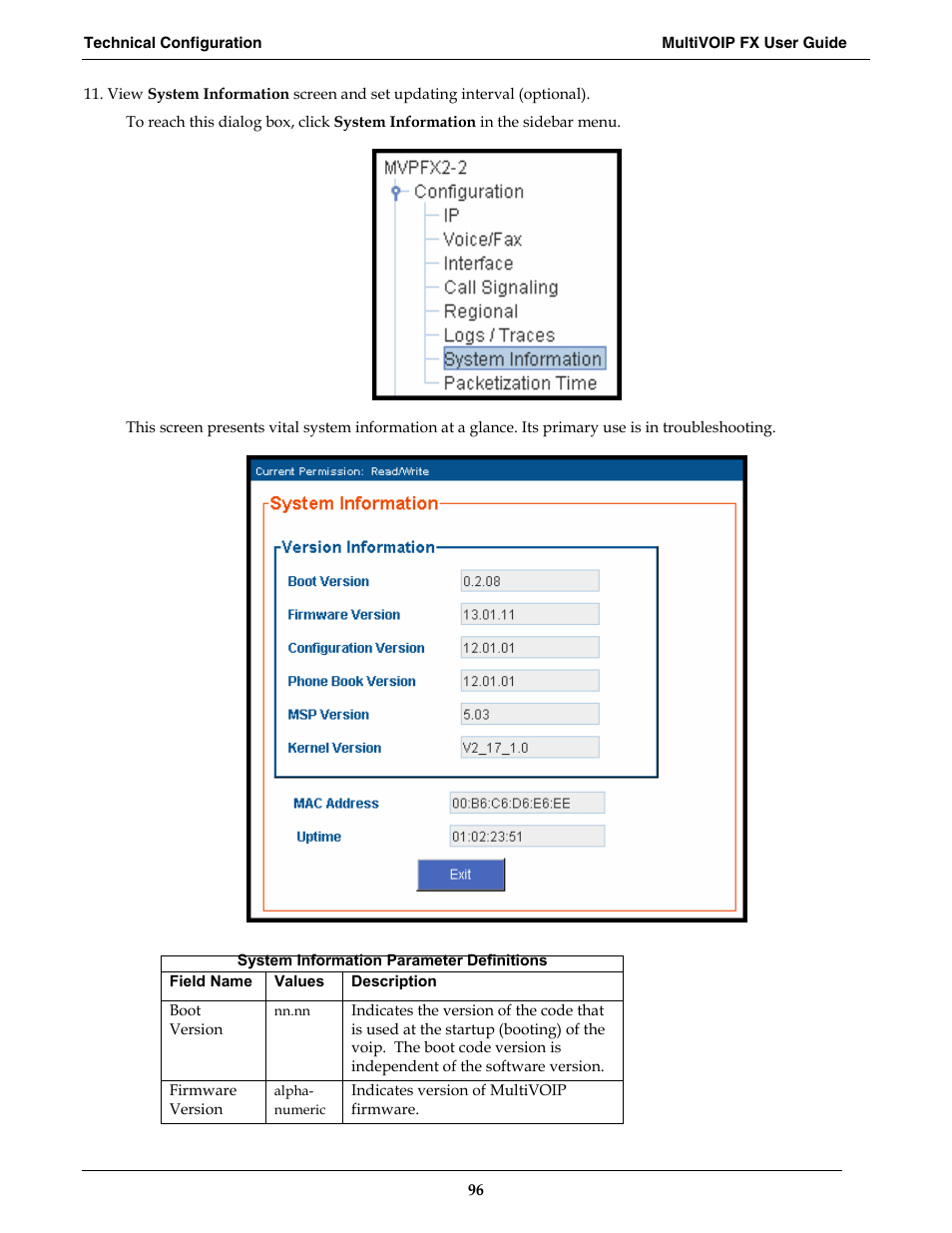 Multi-Tech Systems MVPFX2-2 User Manual | Page 96 / 193