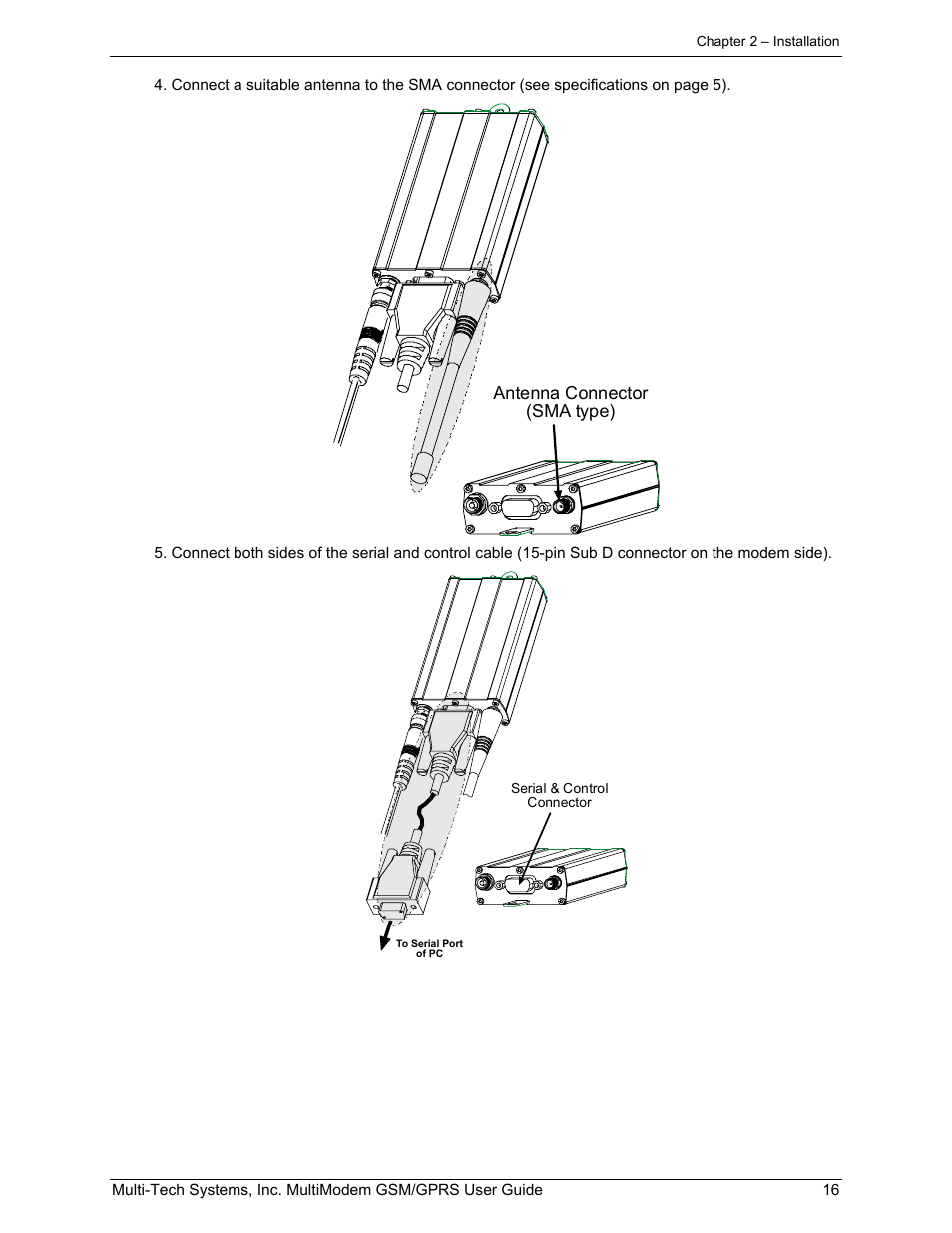 Multi-Tech Systems MTCBA-G-F1 User Manual | Page 16 / 29