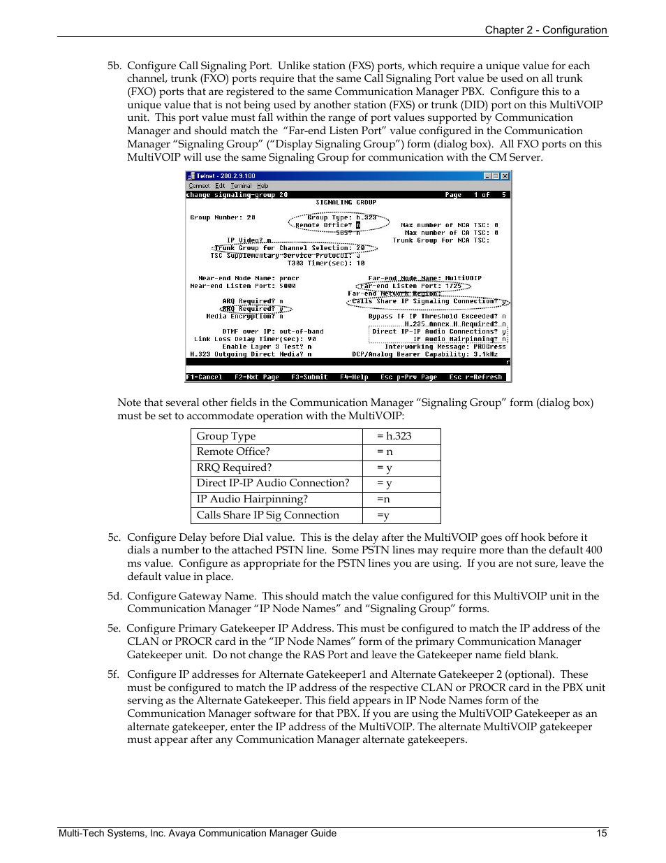 Multi-Tech Systems MVP103 User Manual | Page 15 / 79