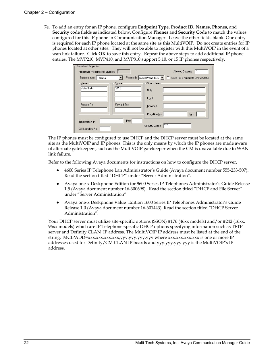 Multi-Tech Systems MVP103 User Manual | Page 22 / 79