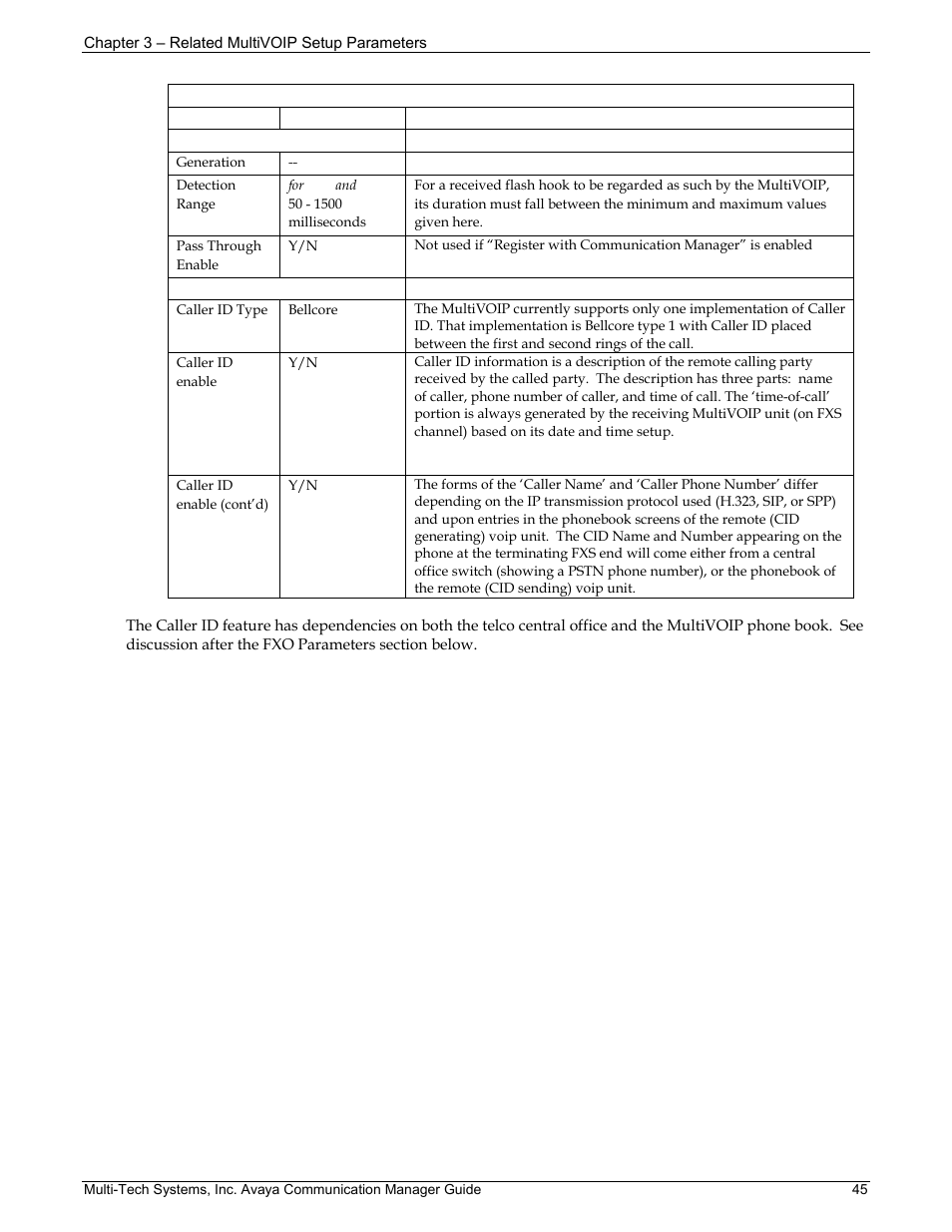 Multi-Tech Systems MVP103 User Manual | Page 45 / 79
