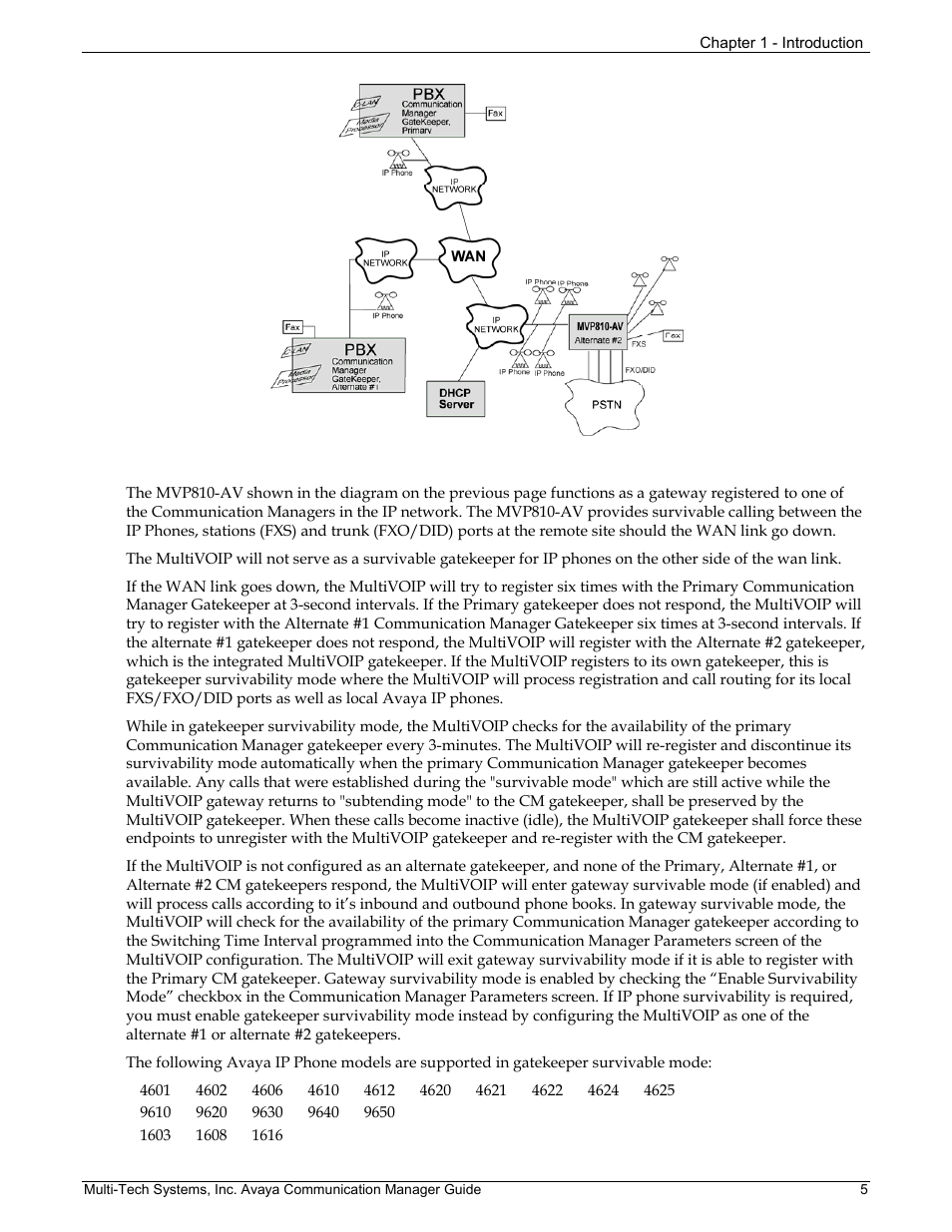 Multi-Tech Systems MVP103 User Manual | Page 5 / 79