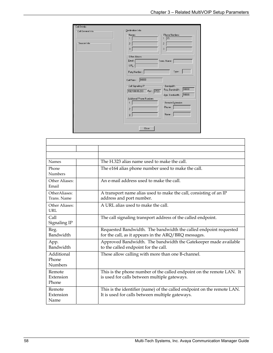 Multi-Tech Systems MVP103 User Manual | Page 58 / 79