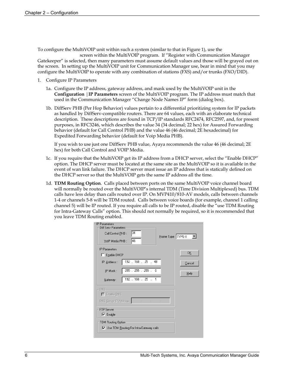 Chapter 2 - configuration | Multi-Tech Systems MVP103 User Manual | Page 6 / 79