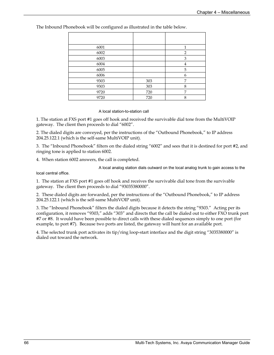 Multi-Tech Systems MVP103 User Manual | Page 66 / 79
