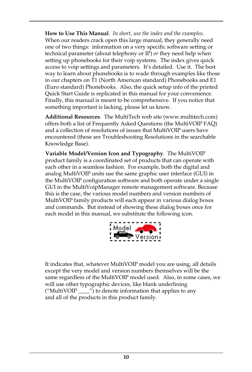 Multi-Tech Systems MULTIVOIP MVP-410ST/810ST User Manual | Page 10 / 559