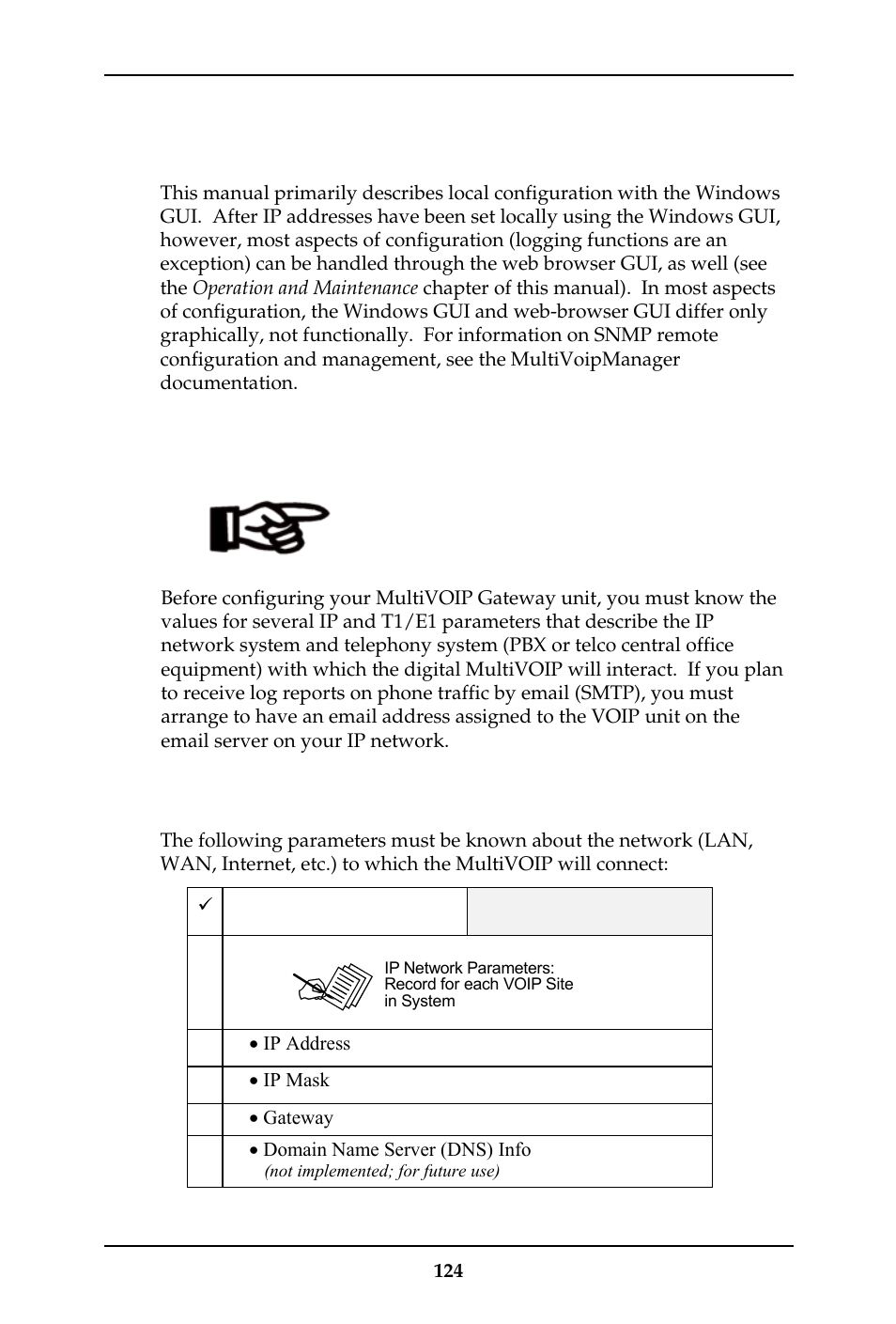 Local configuration, Pre-requisites | Multi-Tech Systems MULTIVOIP MVP-410ST/810ST User Manual | Page 124 / 559