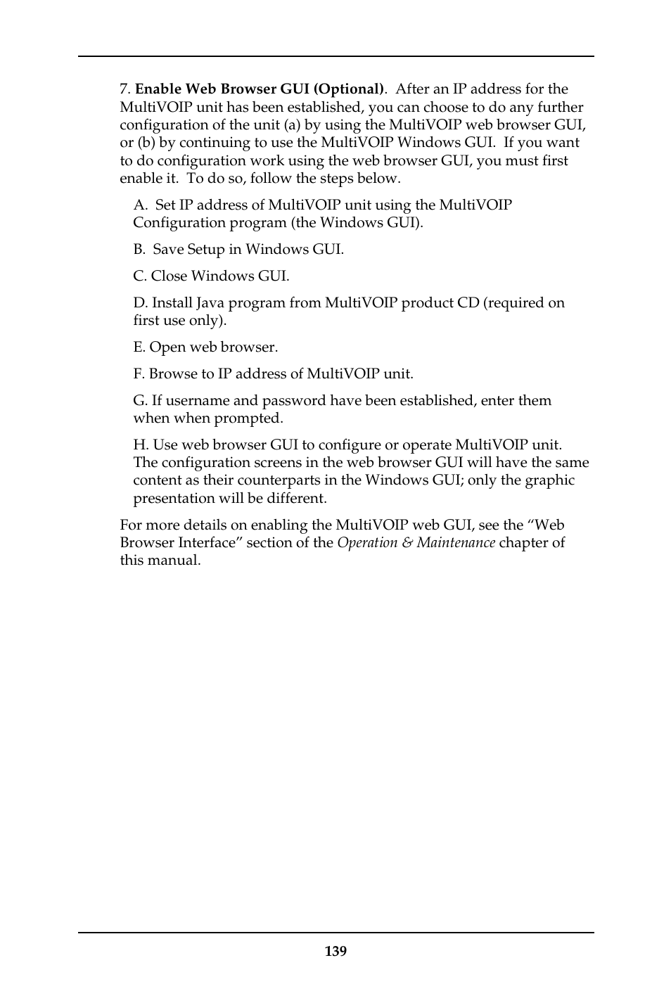 Multi-Tech Systems MULTIVOIP MVP-410ST/810ST User Manual | Page 139 / 559