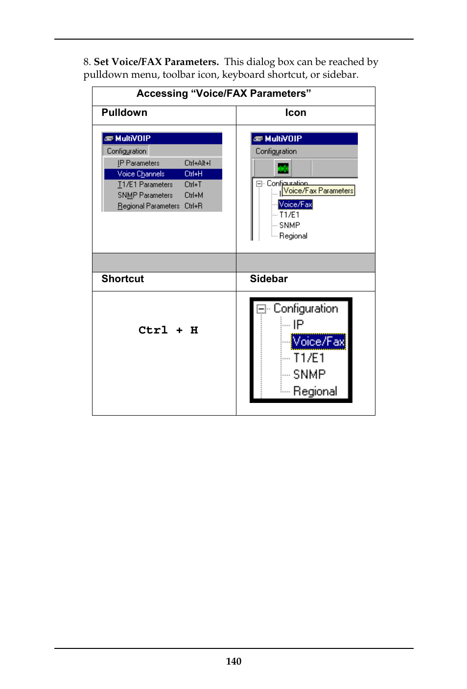 Ctrl + h | Multi-Tech Systems MULTIVOIP MVP-410ST/810ST User Manual | Page 140 / 559