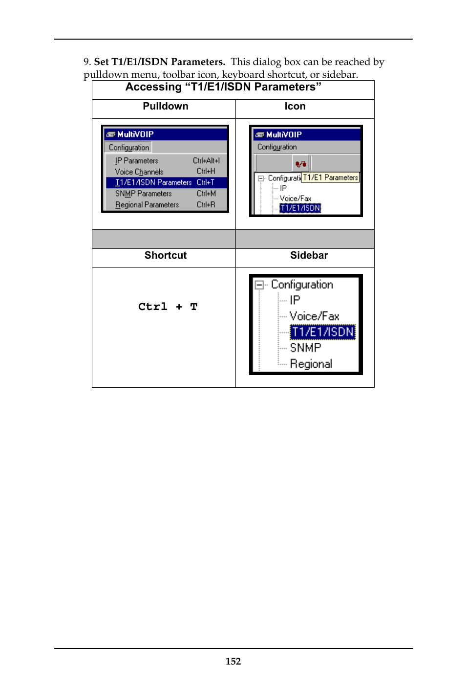 Ctrl + t | Multi-Tech Systems MULTIVOIP MVP-410ST/810ST User Manual | Page 152 / 559