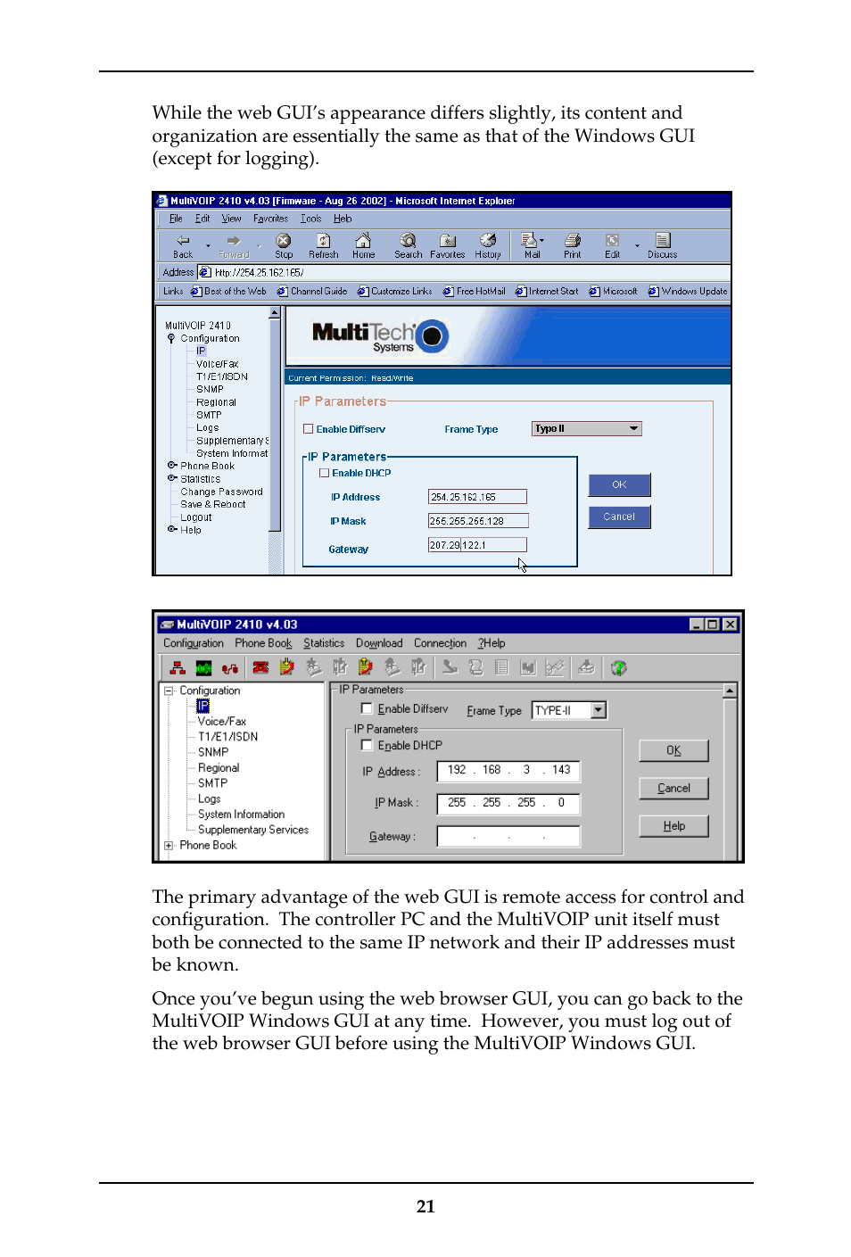 Multi-Tech Systems MULTIVOIP MVP-410ST/810ST User Manual | Page 21 / 559